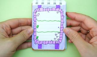 叮当猫手帐怎么做 怎么自制手帐用品